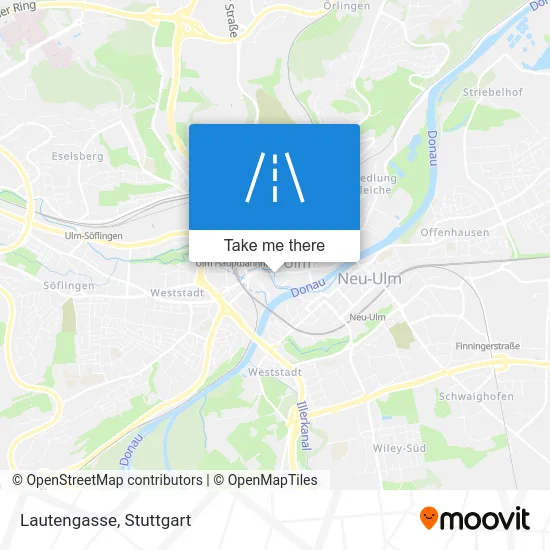 Карта Lautengasse