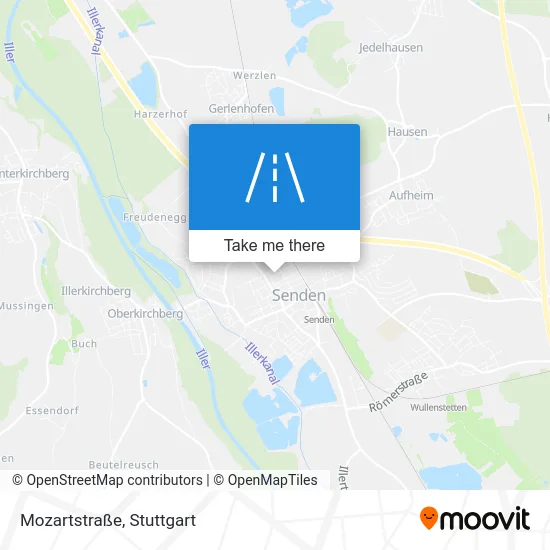 Карта Mozartstraße