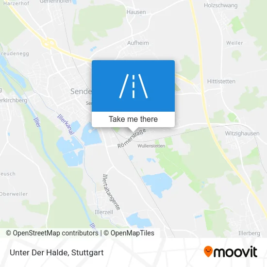 Карта Unter Der Halde