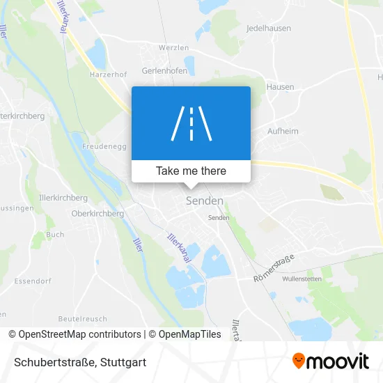 Карта Schubertstraße