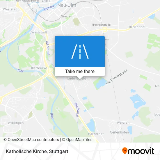 Карта Katholische Kirche