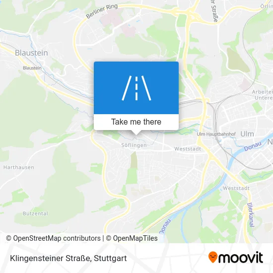 Карта Klingensteiner Straße