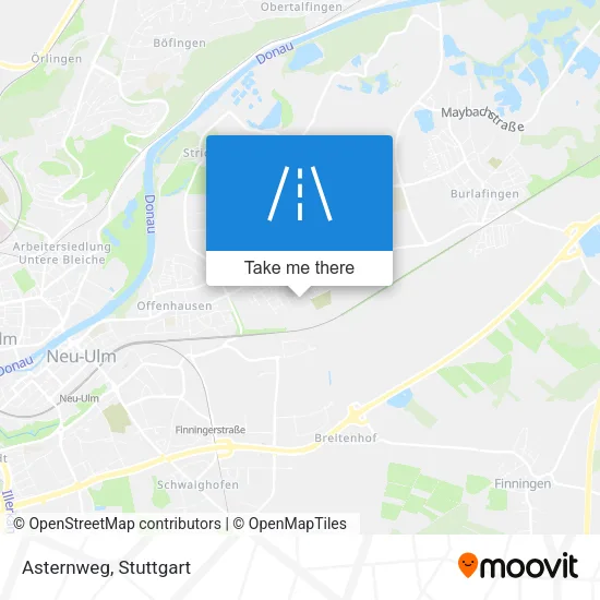 Карта Asternweg