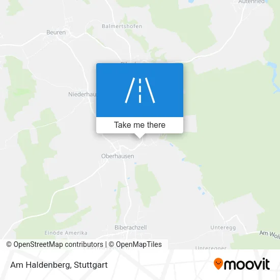 Карта Am Haldenberg