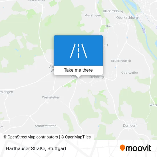 Карта Harthauser Straße