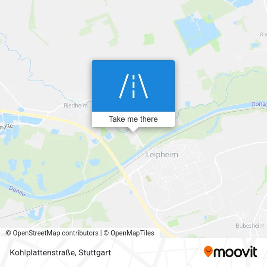 Карта Kohlplattenstraße