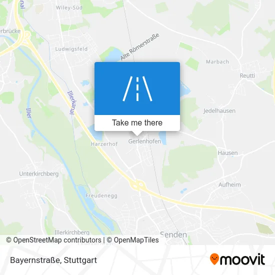 Карта Bayernstraße