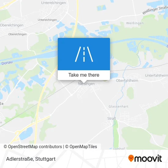 Карта Adlerstraße