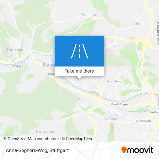 Карта Anna-Seghers-Weg