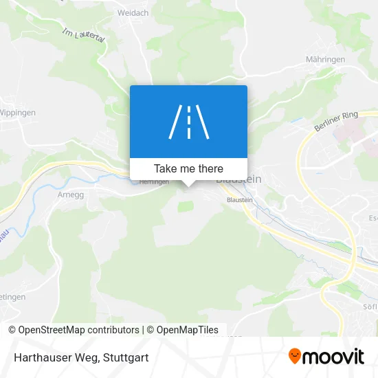 Карта Harthauser Weg