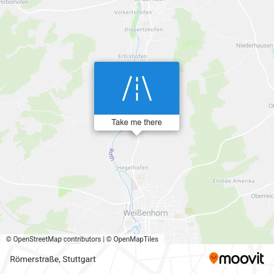 Карта Römerstraße