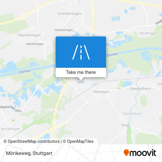 Карта Mörikeweg