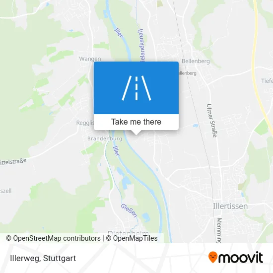 Карта Illerweg