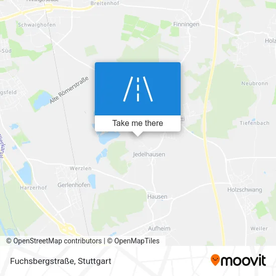 Карта Fuchsbergstraße