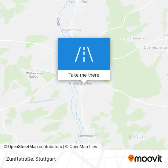 Карта Zunftstraße