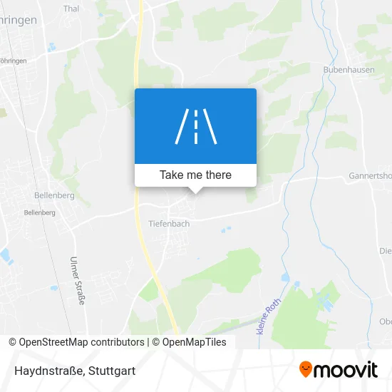 Карта Haydnstraße