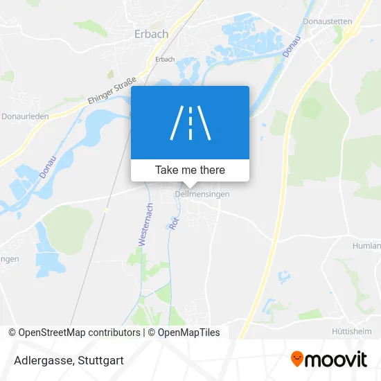 Карта Adlergasse