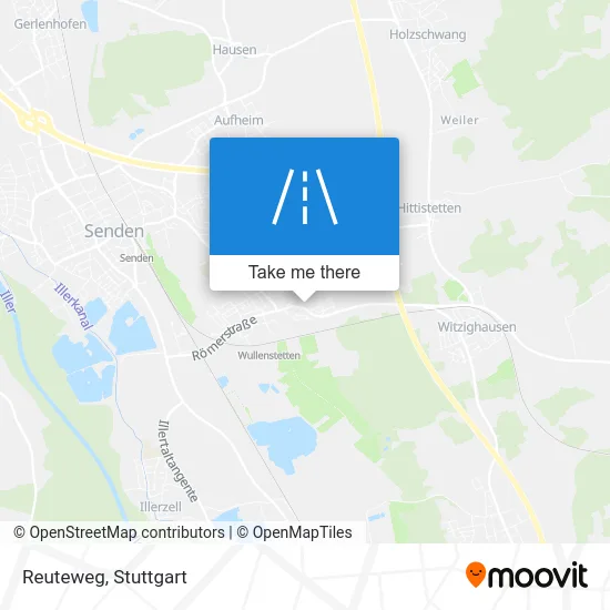 Карта Reuteweg
