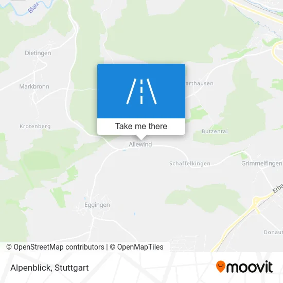 Карта Alpenblick