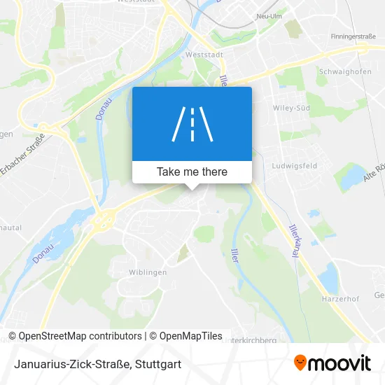 Карта Januarius-Zick-Straße