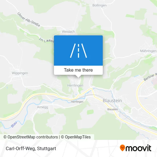 Карта Carl-Orff-Weg