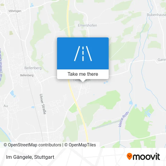 Карта Im Gängele