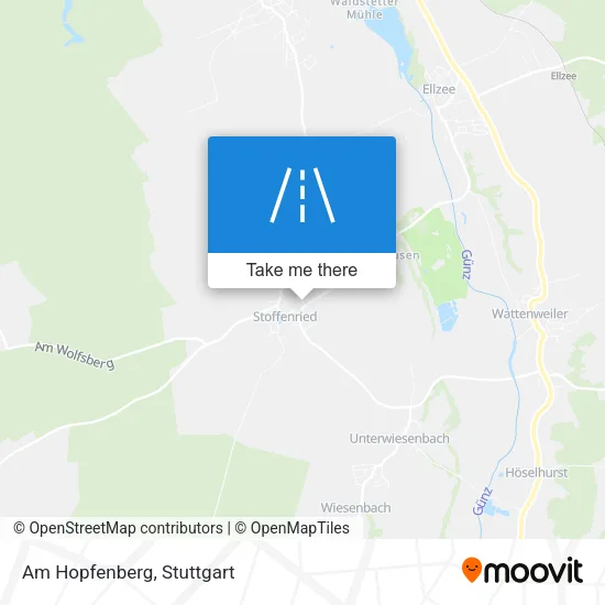 Карта Am Hopfenberg