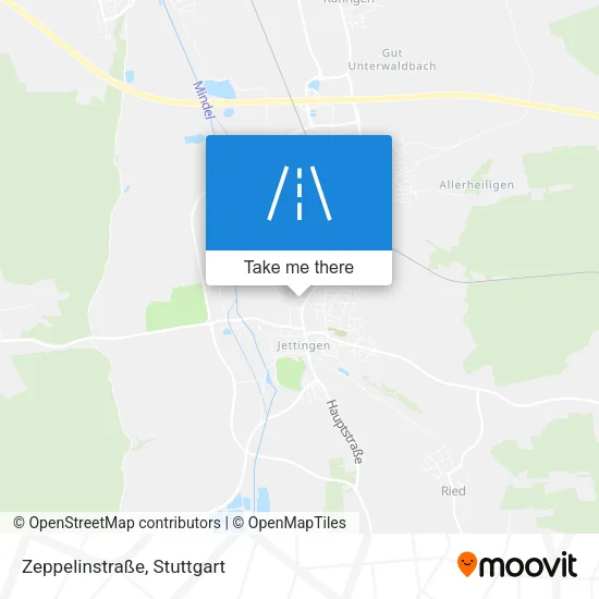 Карта Zeppelinstraße