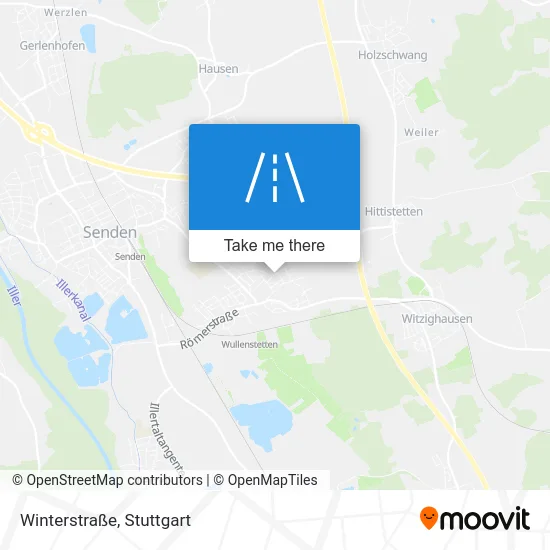 Карта Winterstraße