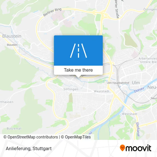 Карта Anlieferung