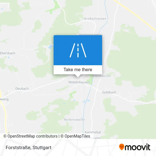 Карта Forststraße