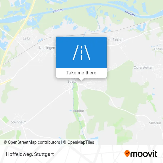 Hoffeldweg map