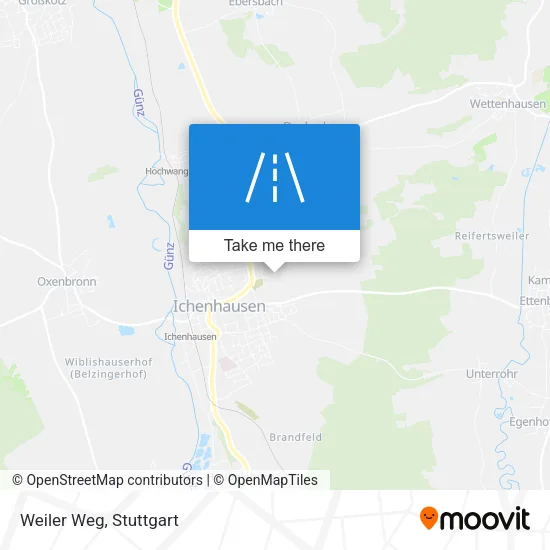 Карта Weiler Weg