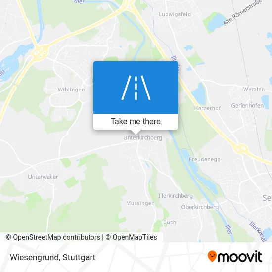 Карта Wiesengrund