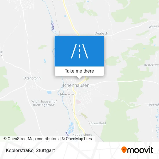 Карта Keplerstraße