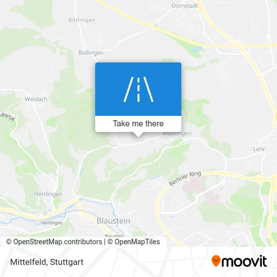 Карта Mittelfeld