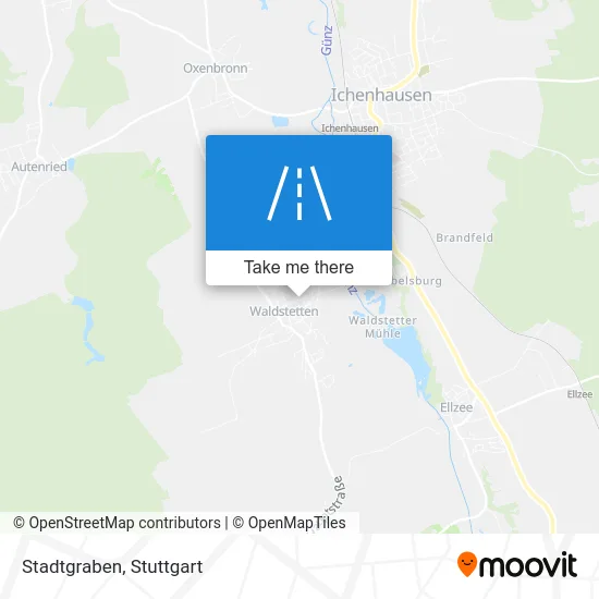 Карта Stadtgraben