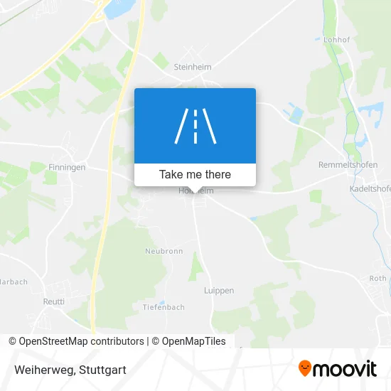 Карта Weiherweg