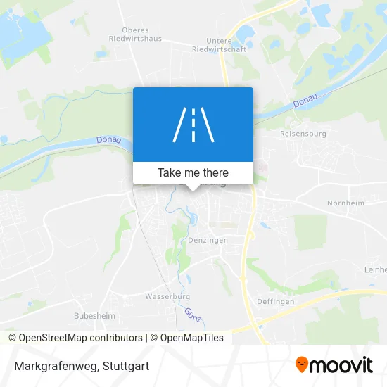 Карта Markgrafenweg