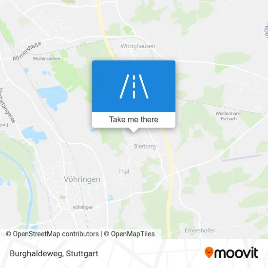 Карта Burghaldeweg