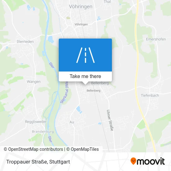 Карта Troppauer Straße