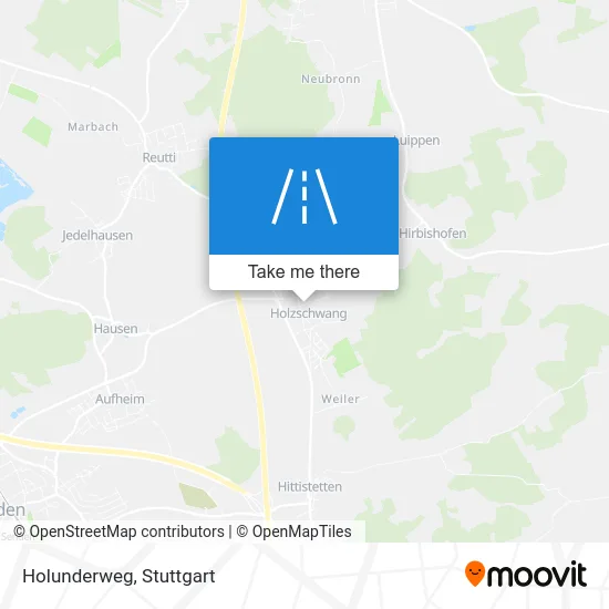 Holunderweg map