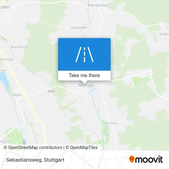 Sebastiansweg map