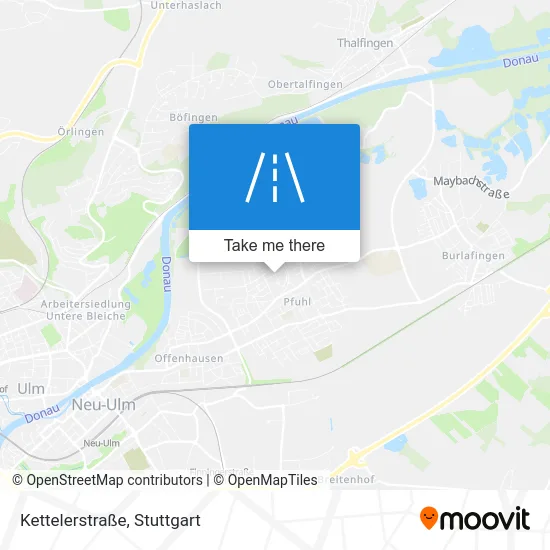 Карта Kettelerstraße