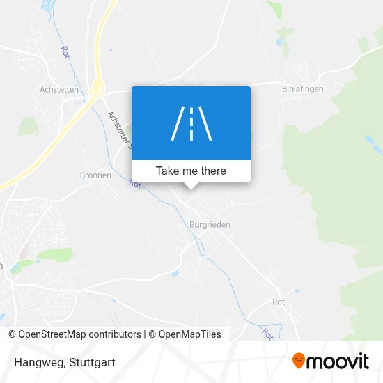 Hangweg map