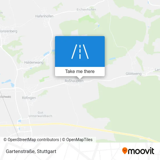 Карта Gartenstraße