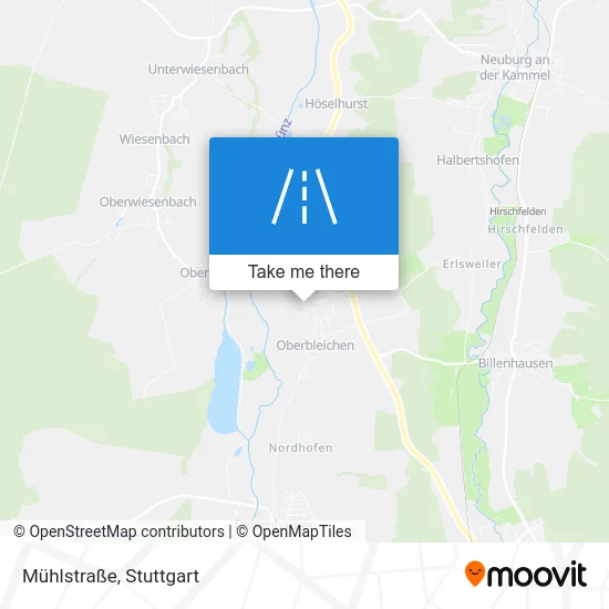 Карта Mühlstraße