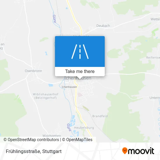 Карта Frühlingsstraße