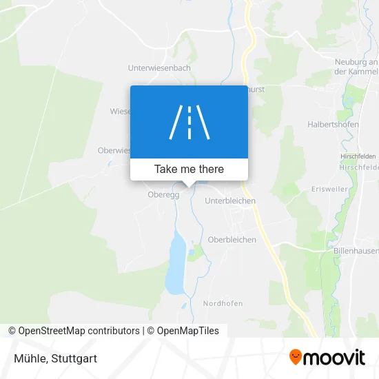 Карта Mühle