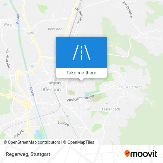Карта Regerweg
